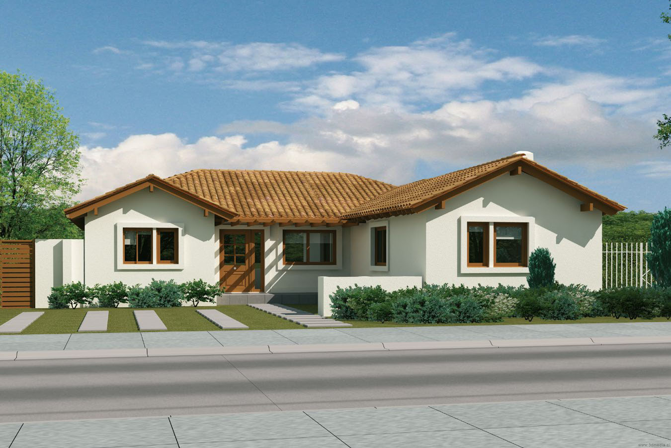 Inmobiliarias desarrollan nueva generación de casas de estilo chileno